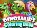 Žaidimas Dinozaurų spalvinimo knygos internete