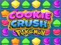 Žaidimas Cookie Crush Pokémon internete