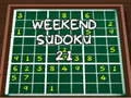 Žaidimas Savaitgalio Sudoku 21 internete