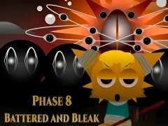 Žaidimas „Sprunki“ 8 etapas: sumuštas ir niūrus internete