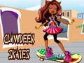 Žaidimas Clawdeen čiuožia internete