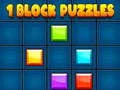 Žaidimas 1 Blokas Puzzle internete
