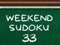 Žaidimas Savaitgalio Sudoku 33 internete