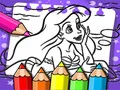 Žaidimas Ariel Undinė Piešimo Knyga internete