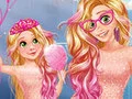 Žaidimas Princesė Mama Dukra Mielas Šeimos Įvaizdis internete