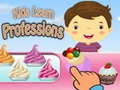 Žaidimas Vaikai mokosi profesijų internete