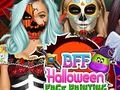 Žaidimas BFF Helovyno Veido Dažymas internete Žaidimas BFF Helovyno Veido Dažymas internete