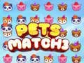 Žaidimas Naminių gyvūnų Match3 internete Žaidimas Naminių gyvūnų Match3 internete