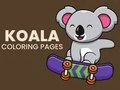 Žaidimas Koalos spalvinimo puslapiai internete