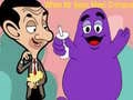 Žaidimas Kai ponas Bean susitinka su Grimace internete Žaidimas Kai ponas Bean susitinka su Grimace internete