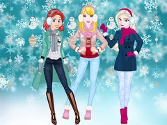 Žaidimas Princese Žiemos Džiaugsmas internete Žaidimas Princese Žiemos Džiaugsmas internete