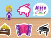 Žaidimas Alisos Muzikos Instrumentų Formų Pasaulis internete Žaidimas Alisos Muzikos Instrumentų Formų Pasaulis internete