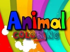 Žaidimas Gyvūnų spalvinimas internete