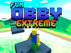 Žaidimas Linksmas Obby Ekstremas internete