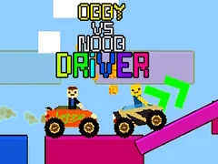 Žaidimas Obby prieš Noob Vairuotoją internete Žaidimas Obby prieš Noob Vairuotoją internete