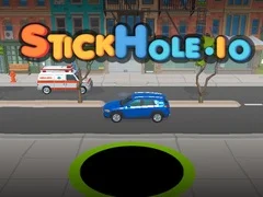 Žaidimas Stickhole.io internete