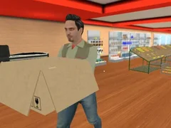 Žaidimas Supermarketų vadybininko simuliatorius internete