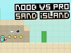 Žaidimas Noob vs Pro: Smėlio Sala internete Žaidimas Noob vs Pro: Smėlio Sala internete