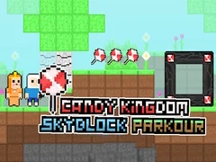 Žaidimas Saldainių Karalystė Skyblock Parkour internete