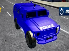Žaidimas Policijos vairavimo transporto priemonių treniruoklis internete