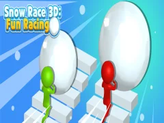 Žaidimas „Snow Race 3D Fun Racing“ internete Žaidimas „Snow Race 3D Fun Racing“ internete