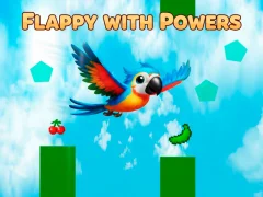 Žaidimas Flappy su Powers internete