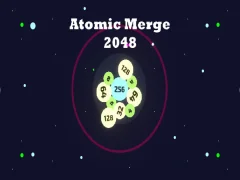 Žaidimas „Atomic Merge 2048“ internete