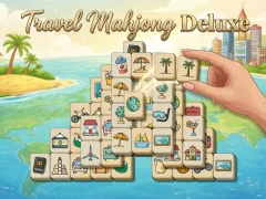 Žaidimas Travel Mahjong Deluxe internete