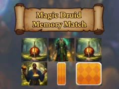 Žaidimas „Magic Druid“ atminties atitiktis internete Žaidimas „Magic Druid“ atminties atitiktis internete
