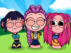 Žaidimas Kpop studijos muzikos ritmai internete