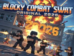 Žaidimas „Blocky Combat Swat Original“, 2026 m internete