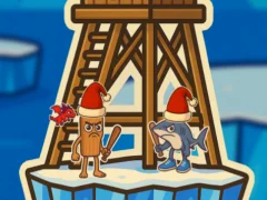 Žaidimas Volfero Tung Sahur sniego arena internete