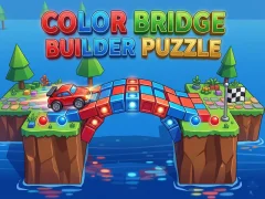 Žaidimas Color Bridge Builder Puzzle internete