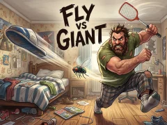Žaidimas Fly vs Giant internete