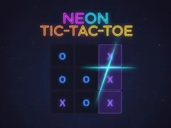 Žaidimas Neoniniai Tic-Tac-Toe internete