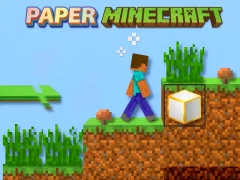 Žaidimas Popierinis Minecraft internete
