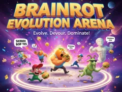 Žaidimas „Brainrot Evolution“ arena internete