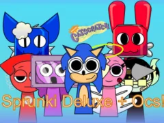 Žaidimas Sprunki Deluxe + Ocs! internete