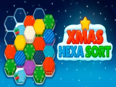 Žaidimas „Xmas Hexa“ rūšiavimas internete