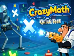 Žaidimas „Crazy Math“ greitasis testas internete