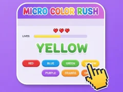 Žaidimas „Micro Color Rush“. internete