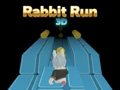 Žaidimas Rabbit Run 3D internete