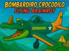Žaidimas Bombardiro crocodilo skraidantis smegenis internete