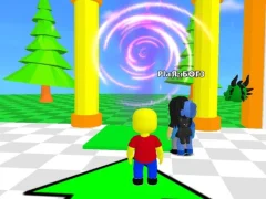 Žaidimas Roblox: The Floor is LAVA Challenge internete