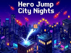 Žaidimas Hero Jump City naktys internete
