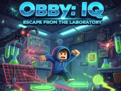 Žaidimas Obby: IQ pabėgimas iš laboratorijos internete