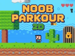 Žaidimas Noob Parkour 2D internete