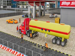 Žaidimas Naftos tanklaivių transporto sunkvežimis internete