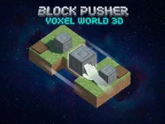 Žaidimas Block Pusher Voxel World 3D internete