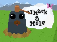 Žaidimas Whack a Mole Pixel versija internete